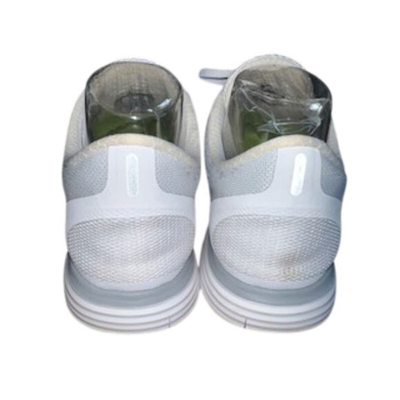 Nike Free RN Distance Women’s sz 10 White/Grey Running Sneakers - Picture 4 of 11